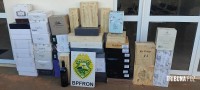 BPFRON apreende veículo carregado com 55 caixas de vinhos em Santo Antônio do Sudoeste