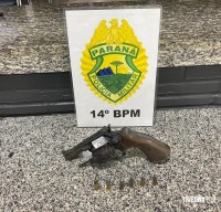 PM cumpre prende homem com revolver calibre 32 no Bairro Morumbi