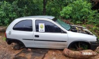 Policia Militar recupera carro furtado na Vila Miranda