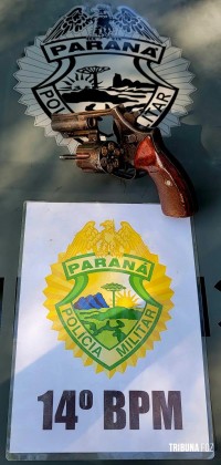 ROTAM apreende adolescente com revolver 357 Magnun no Bairro Cidade Nova