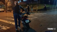 Siate socorre motociclista após colisão na Av. Paraná