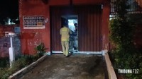 Enteado tenta matar o padrasto com golpes de facão e acaba preso pela ROTAM durante a madrugada