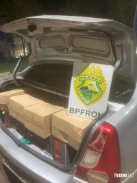 BPFRON apreende 394 garrafas de vinhos, eletrônicos e cosméticos em São Miguel do Iguaçu