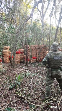 BPFRON  apreende 6.385 Kg de maconha em Marechal Cândido Rondon