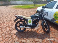 PM encaminha menor que pilotava motocicleta com alerta de furto/roubo no Bairro Cidade Nova 