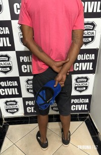 Policia Civil de Santa Terezinha de Itaipu identifica e conduz autor de furto em residência