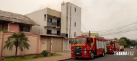 Incêndio em apartamento mobiliza o Corpo de Bombeiros em Foz do Iguaçu