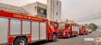 Incêndio em apartamento mobiliza o Corpo de Bombeiros em Foz do Iguaçu