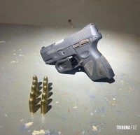 BPFRON prende homem com pistola 9mm em Santa Helena