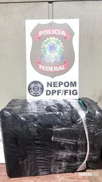 Policia Federal apreende maconha na modalidade "capulho" nas margens do Rio Paraná