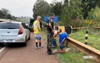 PM age rápido e prende sequestradores na BR-277 em Santa Terezinha de Itaipu