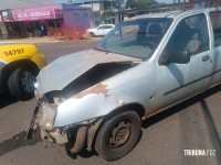 Motociclista é socorrido pelo Siate após colisão na Av. Morenitas 