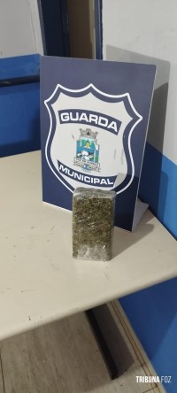 Guarda Municipal apreende adolescente com tablete de maconha no Cidade Nova II