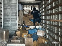 Receita Federal realiza mega apreensão durante a madrugada de sábado na Ponte da Amizade