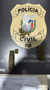 Polícia Civil de Santa Terezinha de Itaipu realiza operação contra o tráfico de drogas