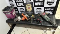 Polícia Civil de Santa Terezinha de Itaipu  recupera objetos furtados de chácara