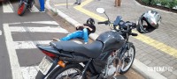 Siate socorre vítima de queda de moto no centro de Foz do Iguaçu