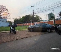 Motociclista é socorrido pelo Siate após colisão na Av. República Argentina