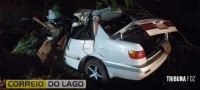 Condutor morre após acidente na PR-317 em Santa Helena