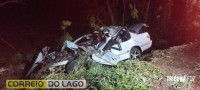 Condutor morre após acidente na PR-317 em Santa Helena