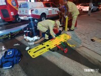 Motociclista fica gravemente ferido após colisão no Boicy