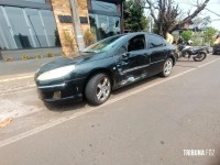 Siate socorre motociclista após colisão na Rua Belarmino de Mendonça