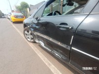 Siate socorre motociclista após colisão na Rua Belarmino de Mendonça