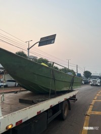 Policia Federal apreende 1,5 tonelada de drogas no Lago de Itaipu