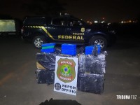 Polícia Federal apreende quase duzentos quilos de cocaína às margens do Rio Paraná