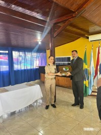 Policia Federal recebe a presidência do Comando Tripartite em Foz do Iguaçu