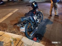 Siate socorre motociclista após colisão na Vila Yolanda