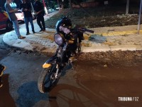 Siate socorre motociclista após colisão na Vila Yolanda