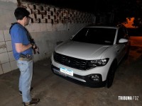 GDE da Policia Civil recupera veículo roubado durante a madrugada no Bairro Morumbi