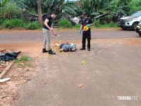 Motociclista é executado com sete tiros no Jardim Colombelli