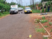 Motociclista é executado com sete tiros no Jardim Colombelli