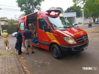 Siate socorre motociclista após colisão na Vila Yolanda