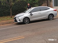 Siate socorre motociclista após colisão na Vila Yolanda