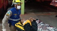 Motociclista é socorrido pelo Siate após colisão no Bairro Morumbi II