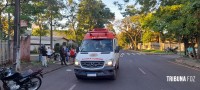 Motociclista é socorrido pelo SAMU após colisão no Boicy