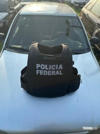 Policia Federal recupera veículo furtado na Ponte da Amizade