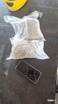 Policia Federal, Receita Federal e Força Nacional prendem passageiro com maconha na Ponte da Amizade