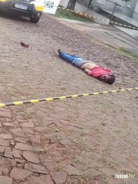 Homem é morto a pedradas durante a madrugada em Medianeira