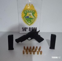 ROTAM prende homem com pistola .45mm na cintura na Av. General Meira