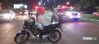 Motociclista atropela turistas israelenses na Av. das Cataratas