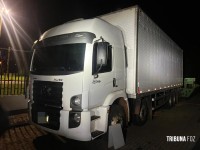 BPFRON E FICCO apreendem caminhão carregado com 30 mil pacotes de cigarros contrabandeados em Mercedes
