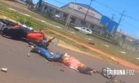 Motociclista morre após acidente de trânsito no Bairro Três Lagoas