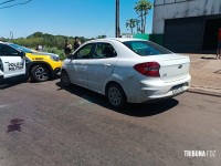 Um assaltante morto e outro gravemente ferido após confronto com policiais militares em Foz do Iguaçu