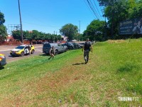 Um assaltante morto e outro gravemente ferido após confronto com policiais militares em Foz do Iguaçu