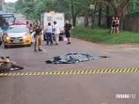 Motociclista morre após acidente na estrada da prainha no Bairro Três Lagoas