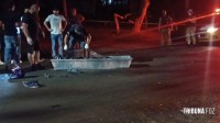 Motociclista morre após acidente na estrada da prainha no Bairro Três Lagoas